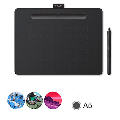 Wacom Intuos M (Без Bluetooth), черный (CTL-6100K-B)
