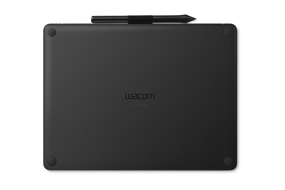 Графический планшет Wacom Intuos M Bluetooth, черный (CTL-6100WLK-N), вскрытый с наклееной пленкой