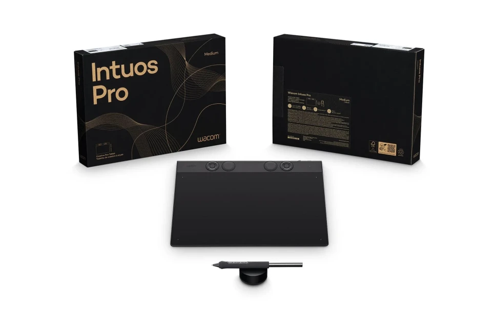 Графический планшет Wacom Intuos Pro Medium 2025 (PTK670K0B)