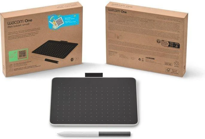 Графический планшет Wacom One S Bluetooth 2025 (CTC4110WLW1B)